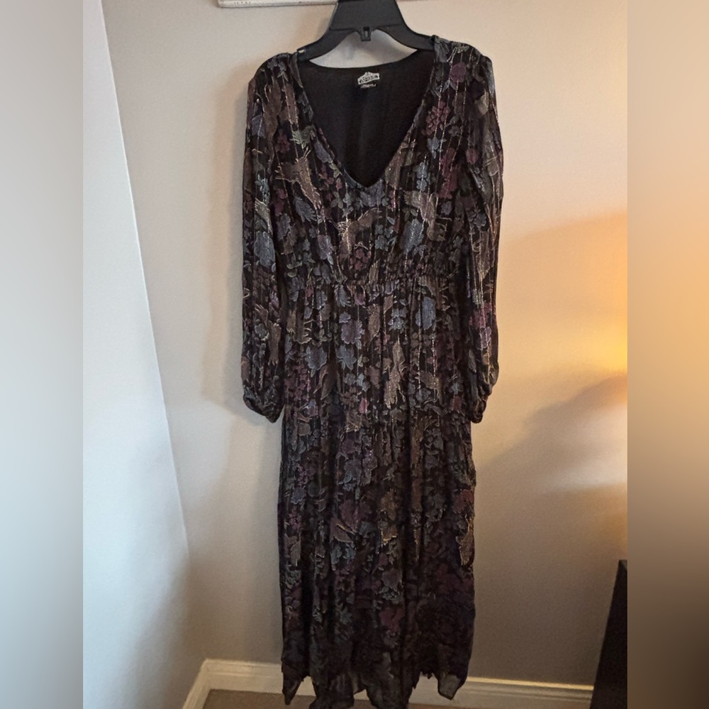 Angie Floral Long Sleeve Dress